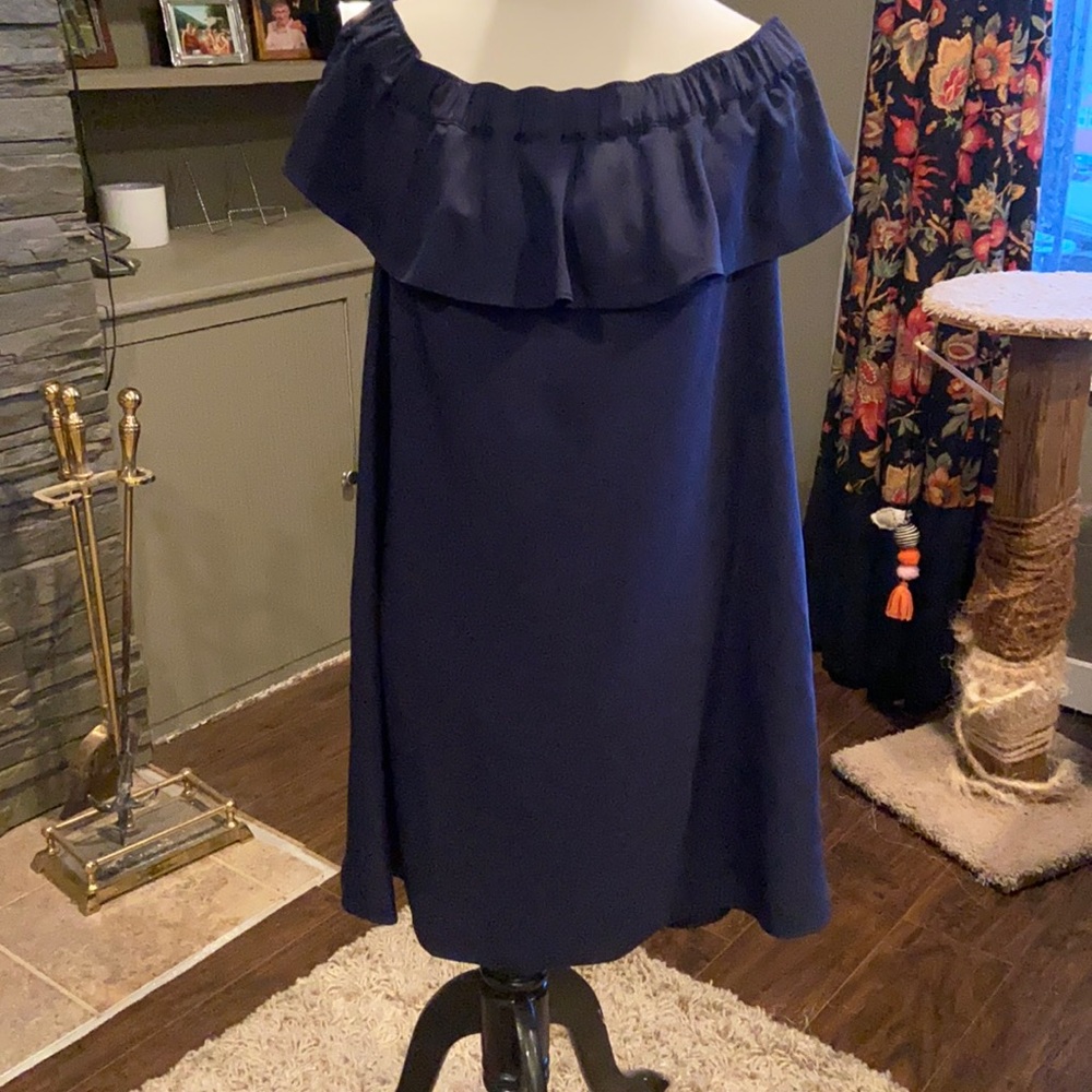 Chelsea28 off should one shoulder mini shift dress. Too cute!
